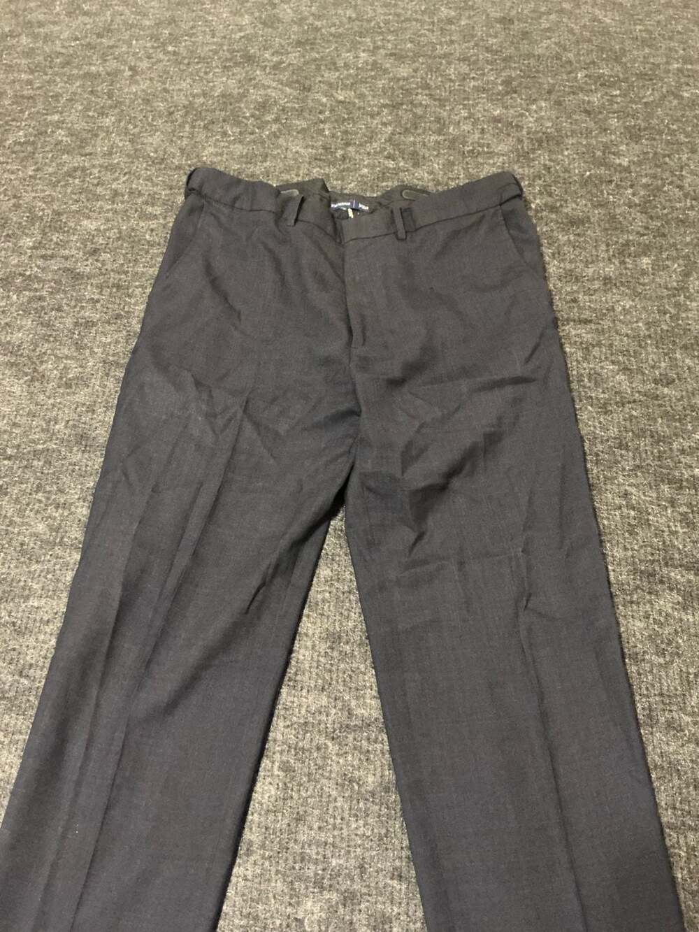 Stan Herman jetBlue Uniform Dress Pants Mens Size 36/32 Charcoal Grey Used